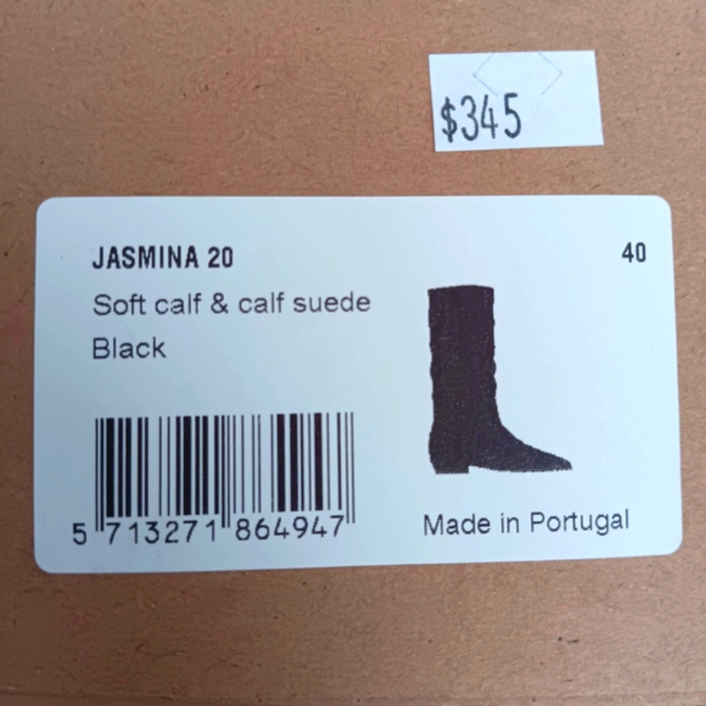 Black Leather High Boots - Picture 8 of 8